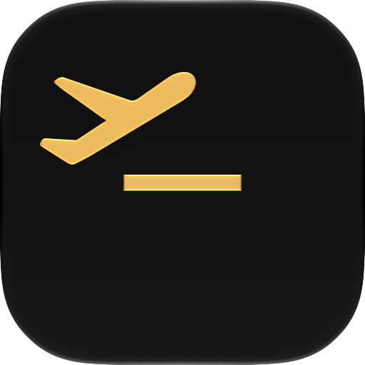The Terminal, Terminal! app icon: a departing plane above a cursor